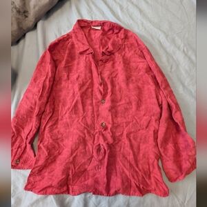 CP Shades Rich Pink Textured Shirt